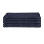 Seahorse Pure washand 16x21cm indigo (6 stuks)