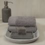 Seahorse Pure gastendoek 30x50cm cement (3 stuks)