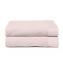 Seahorse Pure baddoek 60x110cm parel roze (2 stuks)