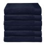 Seahorse Pure baddoek 60x110cm indigo (6 stuks)