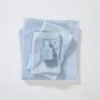 Seahorse Pure baddoek 60x110cm blauw (6 stuks)