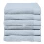 Seahorse Pure baddoek 60x110cm blauw (6 stuks)