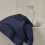 Seahorse Pure douchelaken 70x140cm indigo (2 stuks)