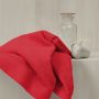 Seahorse Pure douchelaken 70x140cm rood (2 stuks)