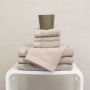 Seahorse Ridge washand 16x21cm betongrijs (6 stuks)