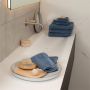 Seahorse Ridge gastendoek 34x50cm denim (6 stuks)
