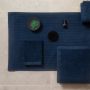 Seahorse Ridge badmat 50x90cm marineblauw (2 stuks)