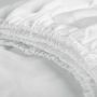 Cinderella Sundays hoeslaken 100x220cm satijn wit (tot 25cm)