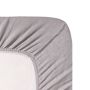 Cinderella topper hoeslaken 180x200/210cm badstof lichtgrijs (tot 15cm)