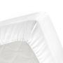 Cinderella enkele splittopper hoeslaken 200x200/210cm jersey wit (tot 15cm)