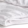 Cinderella enkele splittopper hoeslaken 140x200/210cm molton stretch wit (tot 15cm)