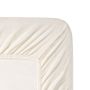 Cinderella enkele splittopper hoeslaken 160x200/210cm badstof ivoorwit (tot 15cm)