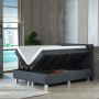 Unit opbergboxspring 140x200cm antraciet