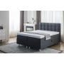 Big Storage boxspring met opbergruimte 140x200cm antraciet