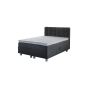 Big Storage boxspring met opbergruimte 140x200cm zwart