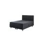 Big Storage boxspring met opbergruimte 140x200cm zwart