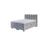 Big Storage boxspring met opbergruimte 140x200cm grijs