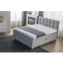 Big Storage boxspring met opbergruimte 140x200cm grijs