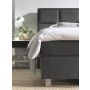 Grande opbergboxspring 180x200cm antraciet met Hybrid topdekmatras