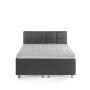 Grande opbergboxspring 180x200cm antraciet met Hybrid topdekmatras