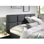 Grande opbergboxspring 180x200cm antraciet met Hybrid topdekmatras