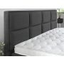 Grande opbergboxspring 180x200cm antraciet met Hybrid topdekmatras