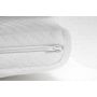 Plane opbergboxspring 180x200cm antraciet met Hybrid topdekmatras
