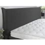 Plane opbergboxspring 180x200cm antraciet met NASA topdekmatras
