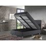 Space opbergboxspring 140x200cm antraciet