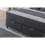 Monaco Premium opbergboxspring 160x200cm antraciet