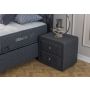 Monaco Premium opbergboxspring 160x200cm antraciet
