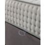 Cannes opbergboxspring 160x200cm grijs
