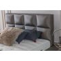 Toulon opbergboxspring 160x200cm grijs