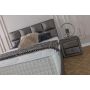 Toulon opbergboxspring 160x200cm grijs