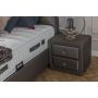 Toulon opbergboxspring 180x200cm grijs