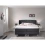 Nice Comfort vlakke boxspring 180x200cm antraciet
