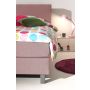 Kinderboxspring 90x200cm roze