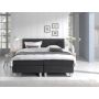 Comfort 2.0 vlakke boxspring 90x200cm antraciet