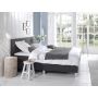 Comfort 2.0 vlakke boxspring 200x220cm antraciet