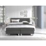 Comfort 2.0 vlakke boxspring 80x200cm grijs