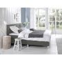 Comfort 2.0 vlakke boxspring 80x200cm grijs