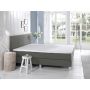 Comfort 2.0 vlakke boxspring 80x210cm grijs