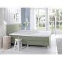 Comfort 2.0 vlakke boxspring 90x220cm groen