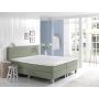Comfort 2.0 vlakke boxspring 120x220cm groen