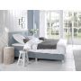 Comfort 2.0 vlakke boxspring 180x200cm lichtblauw