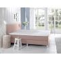 Comfort 2.0 vlakke boxspring 160x210cm roze