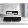 Comfort 2.0 vlakke boxspring 180x200cm zwart
