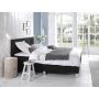 Comfort 2.0 vlakke boxspring 180x200cm zwart