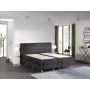 Your Home Pull elektrische boxspring 140x200cm antraciet met Hybrid topper