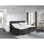 Your Home Pull elektrische boxspring 140x200cm antraciet met Hybrid topper